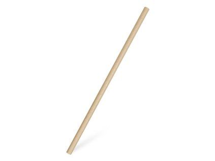 Slamka papierová JUMBO natural 25 cm, Ø 8 mm (100 ks)