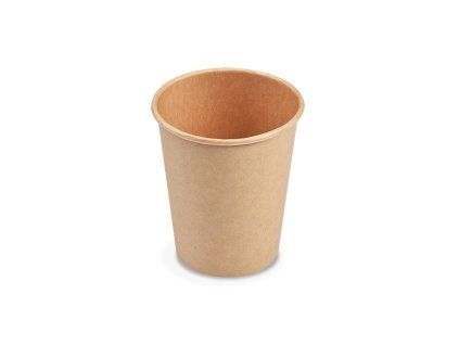 Papierové poháre kraft Ø80mm 280 ml M 0,2L (50 ks)