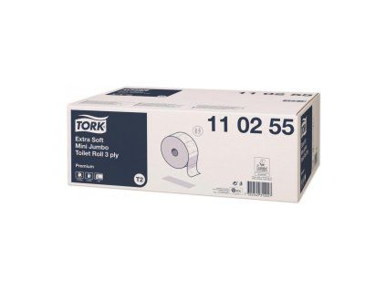 Toaletný papier 3-vrstv. TORK Jumbo mini extra jemný biely T2 (12ks)