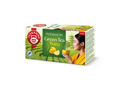 Čaj TEEKANNE zelený Yuzu HB 20 x 1,75g