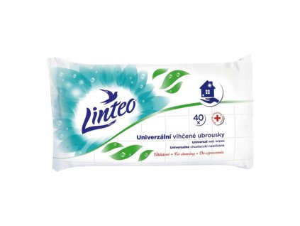 Vlhčené obrúsky Linteo univerzálne upratovacie, 40 ks