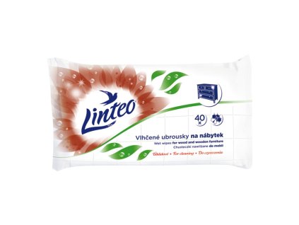 Vlhčené obrúsky Linteo na nábytok, 40 ks