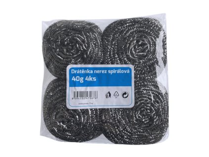 Drôtenka nerezová špirálová 4x40g