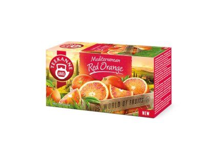 Čaj TEEKANNE Mediterranean Red Orange 20 x 2g