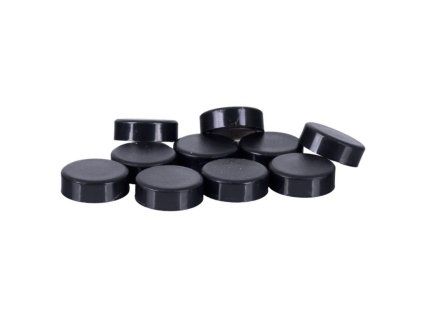 Magnety Q-CONNECT okrúhle, 20 mm, 10 ks, čierne