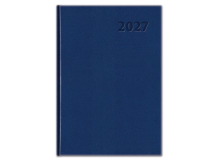 Diár týždenný B5 16,5 x 24,5 cm Manager 2027 - tmavomodrý