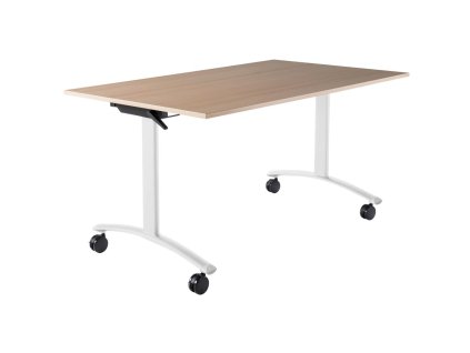Sklápací stôl CLASSIC 180 cm, bez dosky, podnož biela