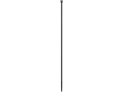 Sťahovacia páska na káble DONAU TECH 200x2.5mm, 100ks, čierna