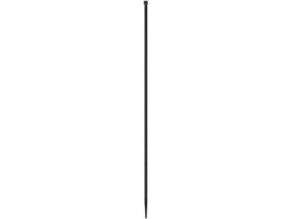 Sťahovacia páska na káble DONAU TECH 400x4.8mm, 100ks, čierna