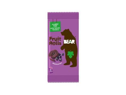 Čierno-ríbezľové ovocné rolky Bear 20g