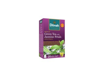 Čaj Dilmah zelený HB s jasmínom 20 x 1,5 g