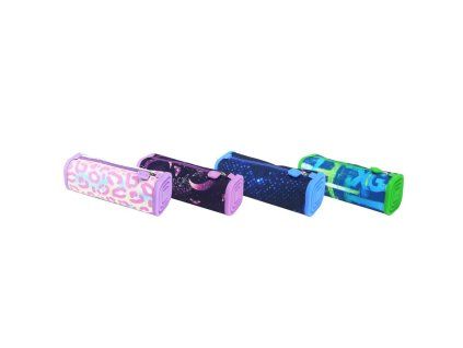 Puzdro na perá DONAU Silikón+Polyester, mix motívov, 12 ks