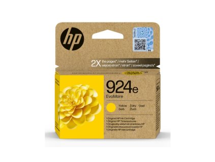 Atramentová náplň HP 4K0U9NE#CE1 HP 924 yellow (800 str.)