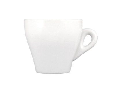 Šálka ristretto HOTEL 90 ml, biela 12ks