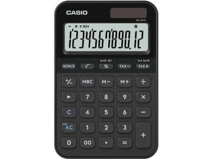 Kalkulačka stolná Casio MS 20 YC BK čierna