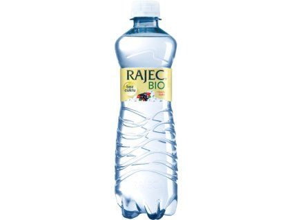 Pramenitá voda Rajec BIO nesladená Čierna ríbezľa a šípka 8 x 0,75 ℓ