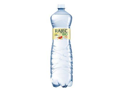 Pramenitá voda Rajec BIO nesladená malina a lipa 6 x 1,5 ℓ