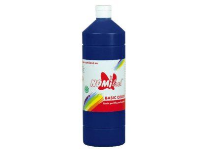 Temperová farba Nomiland BasicColor tmavomodrá 1000ml