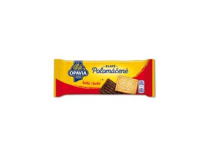 Zlaté sušienky polomáčané horká čokoláda OPAVIA 100 g