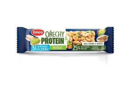 Tyčinka s orechom a proteínom - pistácie (bez pridaného cukru) 35g