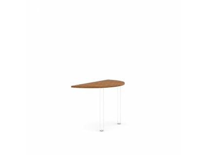 Doplnkový stôl bez nohy BASIC, 120x2,2x60cm, orech Dijon