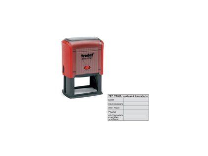 Pečiatka Trodat Printy 4927 60x40mm - odtlačok modrý