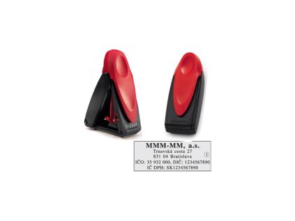 Pečiatka Trodat Mobile Printy 9413 58x22mm - odtlačok fialový