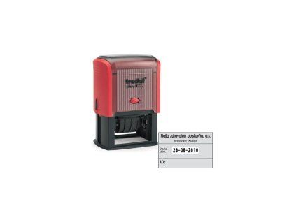Pečiatka Trodat Printy dater 4727 60x40mm - odtlačok červený