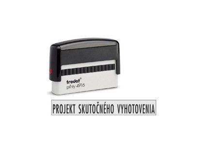 Pečiatka Trodat Printy 4916 70x10mm - odtlačok červený