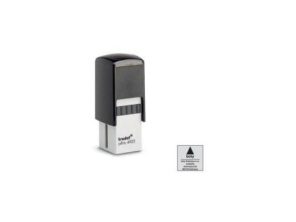 Pečiatka Trodat Printy 4922 20x20mm - odtlačok červený