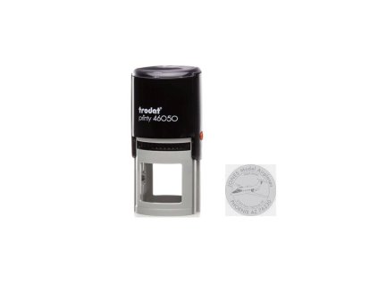 Pečiatka Trodat Printy 46050 Ø 50mm - odtlačok zelený