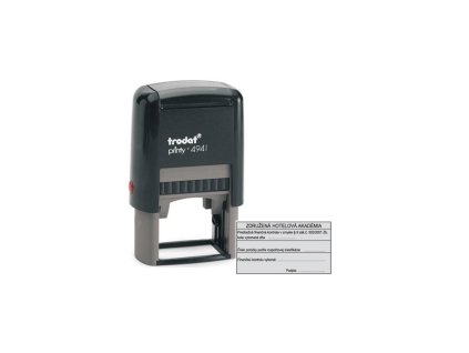 Pečiatka Trodat Printy 4941 41x24mm - odtlačok fialový
