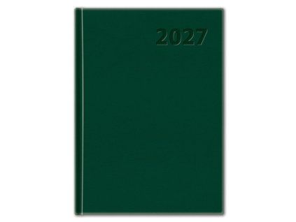 Diár denný A5 14 x 20,4 cm Manager 2027 - zelený