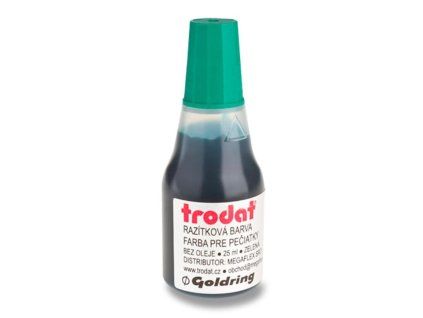 Pečiatková farba Trodat 7010 zelená, 25ml