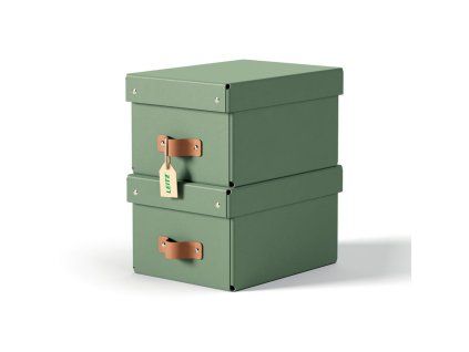 Úložný box Leitz Puro, kartón, veľkosť S, 2ks