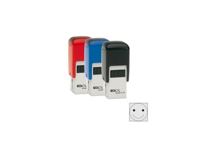 Pečiatka Colop Q12 12x12mm - odtlačok červený