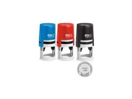 Pečiatka Colop R40 Ø40mm - odtlačok zelený