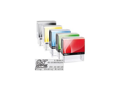 Pečiatka Colop Printer 50 69x30mm - odtlačok červený