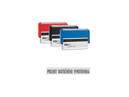 Pečiatka Colop Colop Printer 15 69x10mm - odtlačok modrý