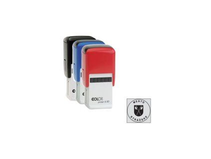 Pečiatka Colop Printer Q30 31x31mm - odtlačok modrý