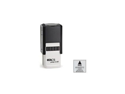 Pečiatka Colop Printer Q20 20x20mm - odtlačok červený