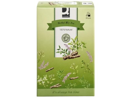 Čaj Q-CONNECT bylinný Herbal mix HB 20 x 1,25g