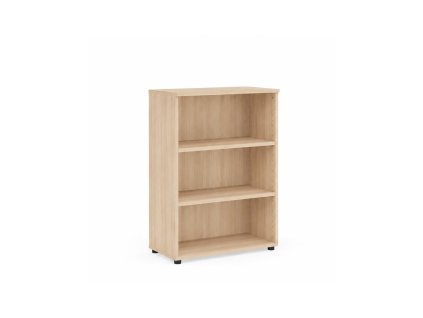 Policová skriňa BASIC, otvorená, 80x40x111,7cm, agát svetlý