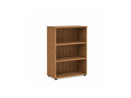 Policová skriňa BASIC, otvorená, 80x40x111,7cm, orech Dijon