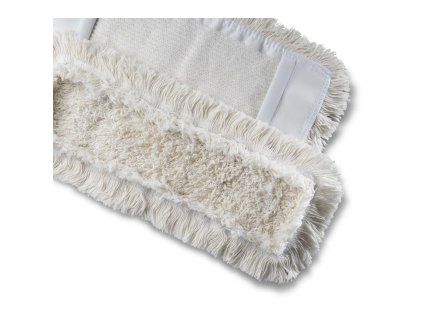 Náhradný mop bavlnený kapsový, biely 40cm