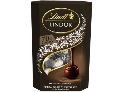 Lindt pralinky Lindor horké 70 % 200g