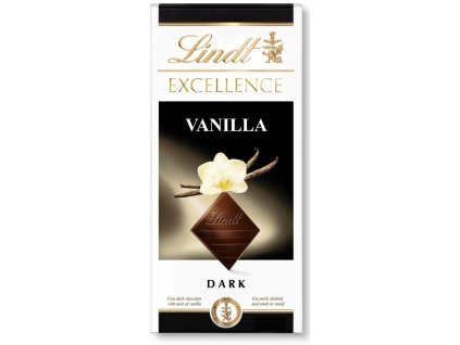 Lindt EXCELLENCE Horká čokoláda s príchuťou vanilky 100g