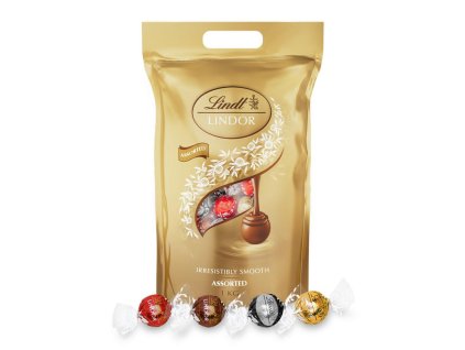Lindt pralinky Lindor mix druhov 1000g
