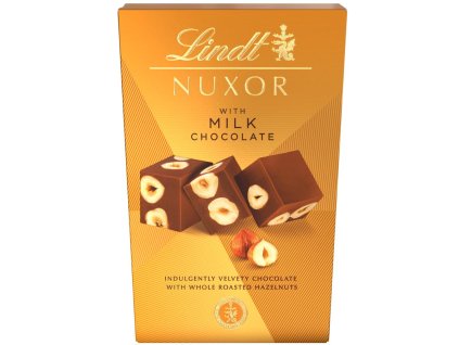 Lindt pralinky Nuxor mliečne s celými lieskovými orieškami 150g