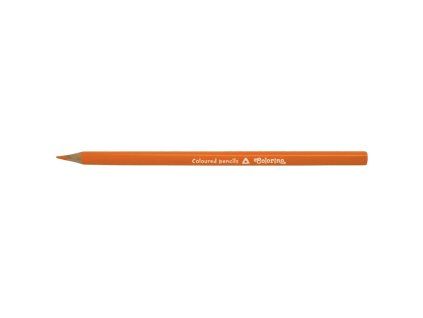 Farbičky trojhranné Colorino oranžové 12 ks